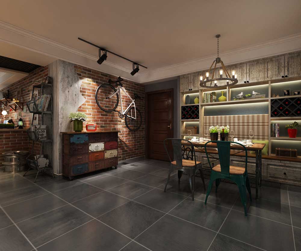 翰林三室兩廳裝修效果圖