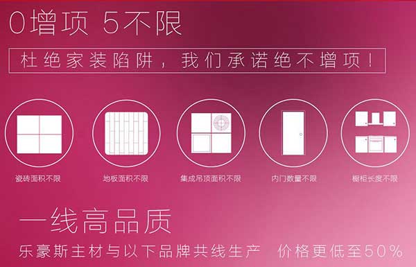 上善美居裝飾零增項