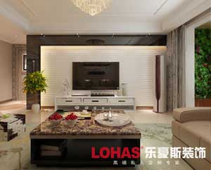 奧北公元136平米三室兩廳兩衛(wèi)簡(jiǎn)約風(fēng)格裝修效果圖