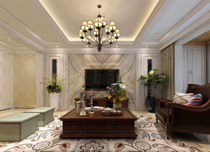 正定墅洋居禮245平米三室兩廳四衛(wèi)歐式風(fēng)格