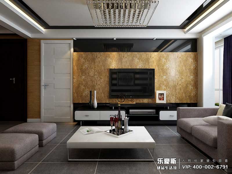 石家莊建投十號院168平米后現(xiàn)代風(fēng)格裝修效果圖