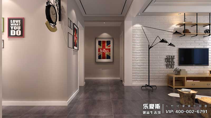 林蔭大院工業(yè)風(fēng)裝修效果圖