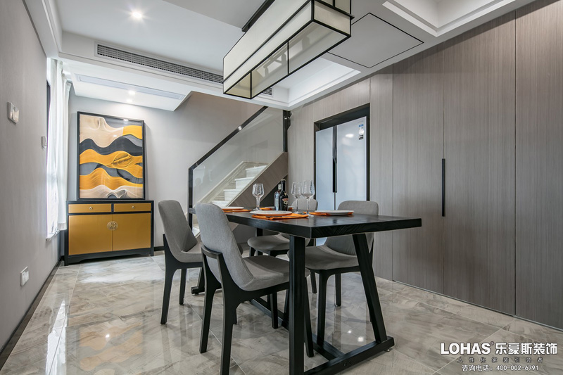 正定御河上院251平米餐廳裝修效果圖