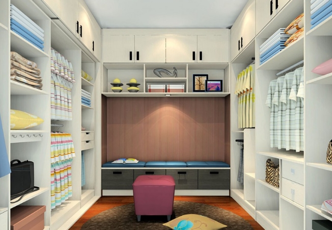 過道式衣帽間02