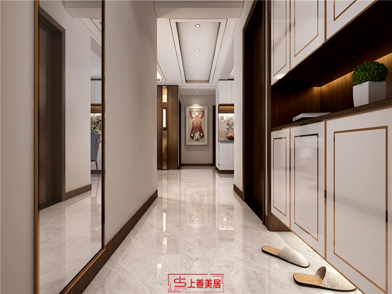 幸福城120平中式玄關