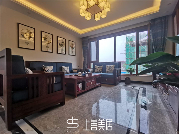 秀水名邸新中式風格實景