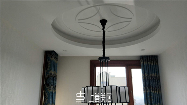 秀水名邸新中式風格實景