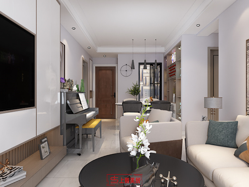 西美華盛80平現(xiàn)代風格