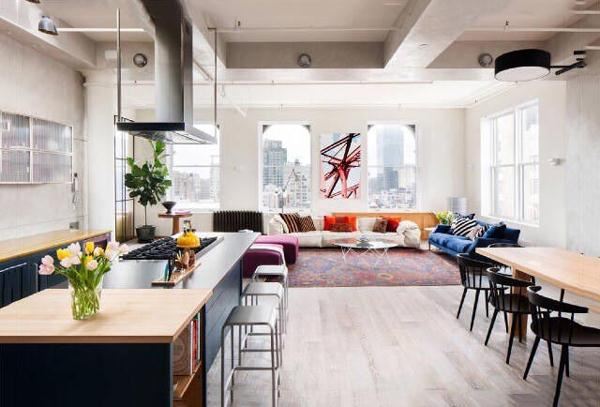 靠墻式吧臺(tái)