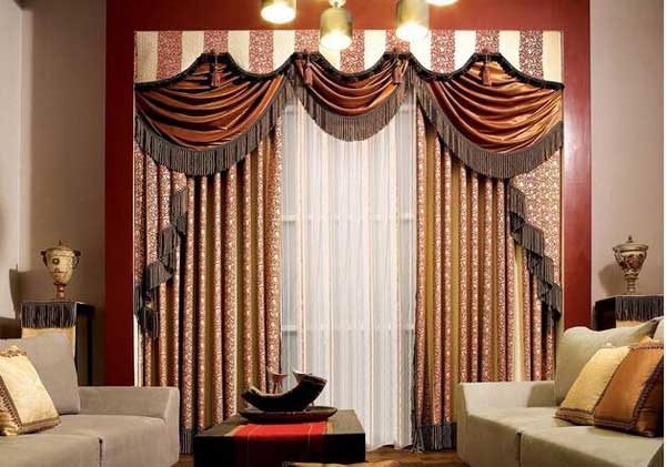 窗簾中式風格