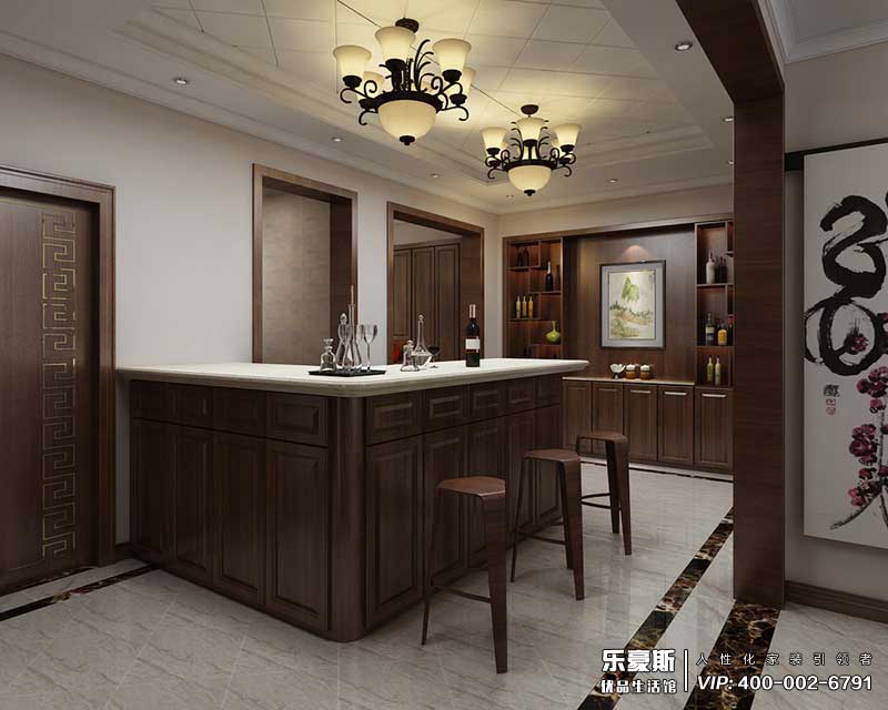 御河上院新中式風格裝修效果圖