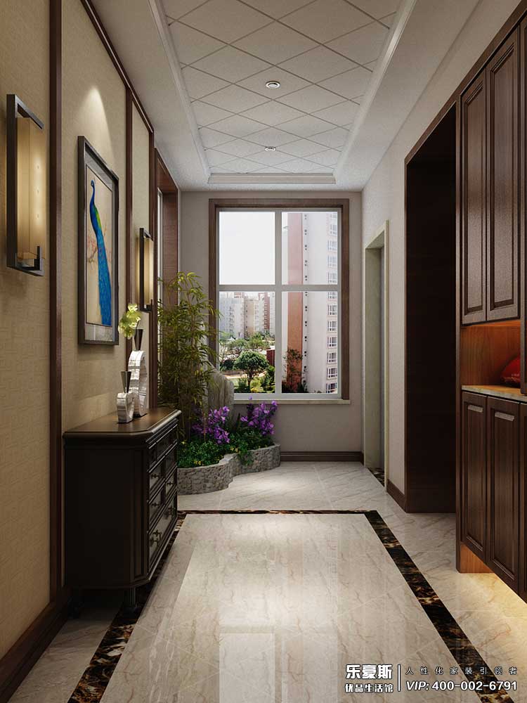 御河上院新中式風格裝修效果圖