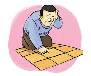 貼地板磚要多少錢(qián)？幫你算算這筆賬!