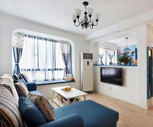 石家莊120平米裝修案例 讓你感受濃濃的地中海風(fēng)情！