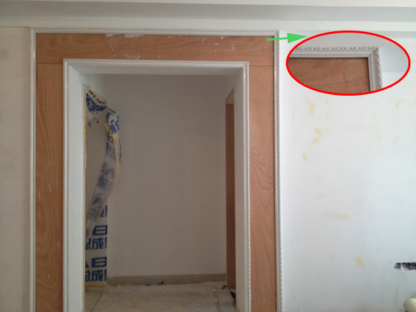 現(xiàn)場(chǎng)制作門套