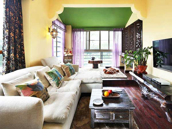 東南亞客廳吊頂