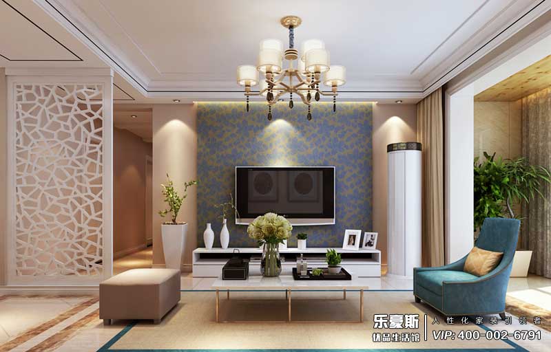 保利花園137平米簡(jiǎn)約風(fēng)格裝修效果圖