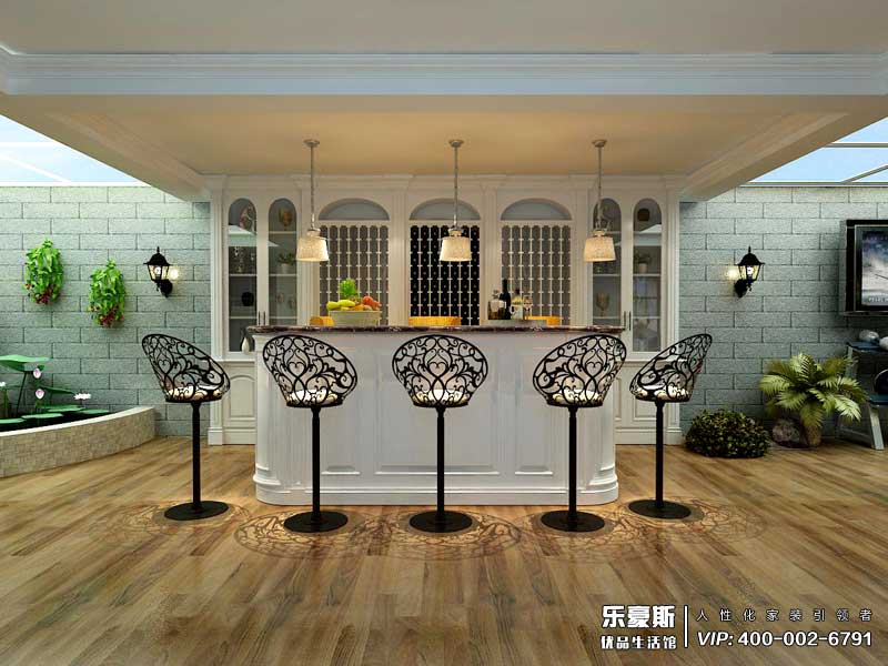 天下錦城300平米簡(jiǎn)歐風(fēng)格裝修效果圖