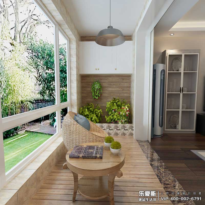 天海譽(yù)天下139平米北歐風(fēng)格裝修效果圖