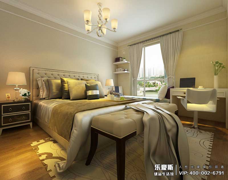 天海譽(yù)天下139平米北歐風(fēng)格裝修效果圖