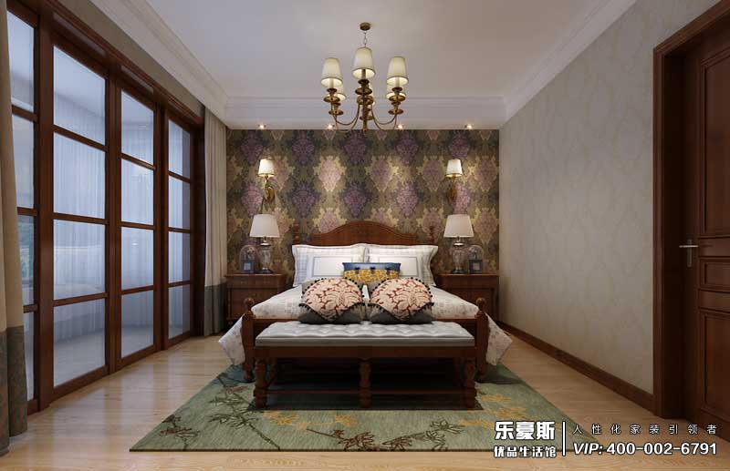 碧桂園180平米美式風格裝修效果圖