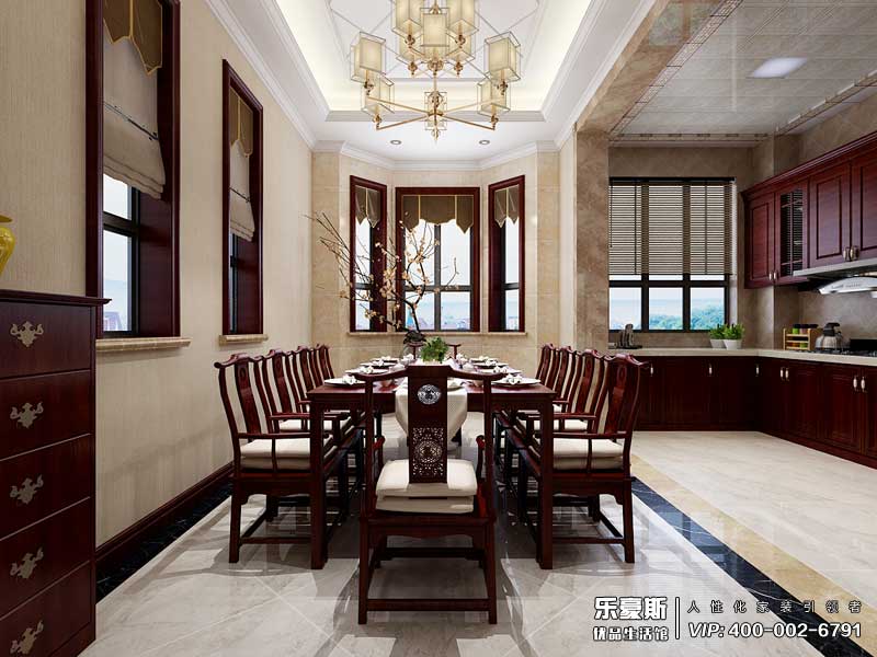 鑫界王府470平米混搭風(fēng)格裝修效果圖