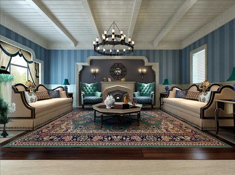 地中海風格別墅裝修效果圖3