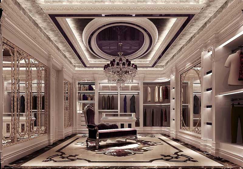 衣帽間別墅裝修設(shè)計效果圖