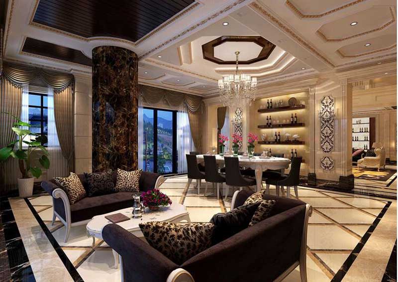 餐廳別墅裝修效果圖