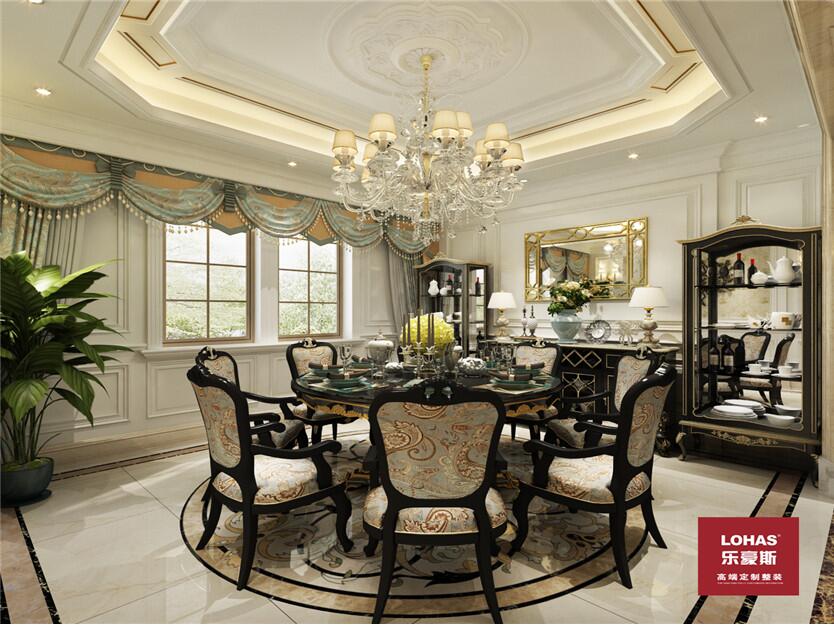 西山一號歐式風格別墅裝修效果圖