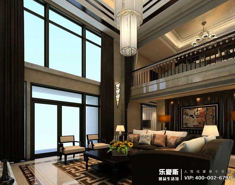 西美金山湖小鎮(zhèn)后現(xiàn)代風(fēng)格別墅裝修效果圖