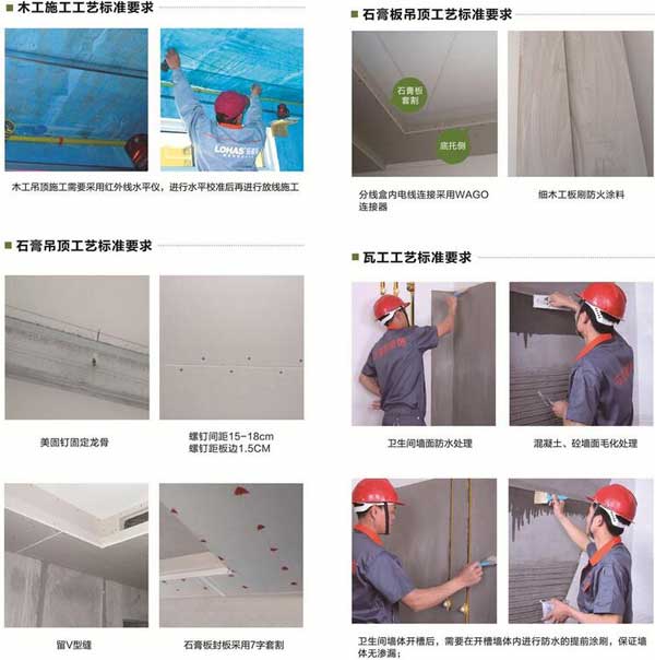 上善美居施工工藝