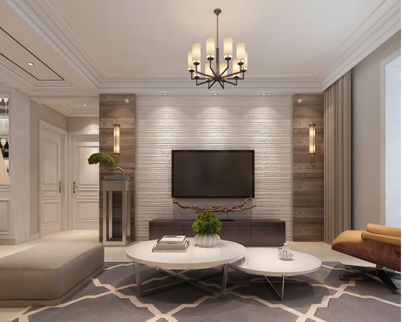 簡(jiǎn)約電視墻裝修效果圖