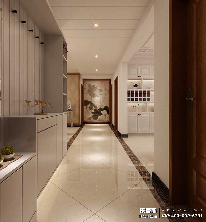 海棠灣130平米新中式裝修