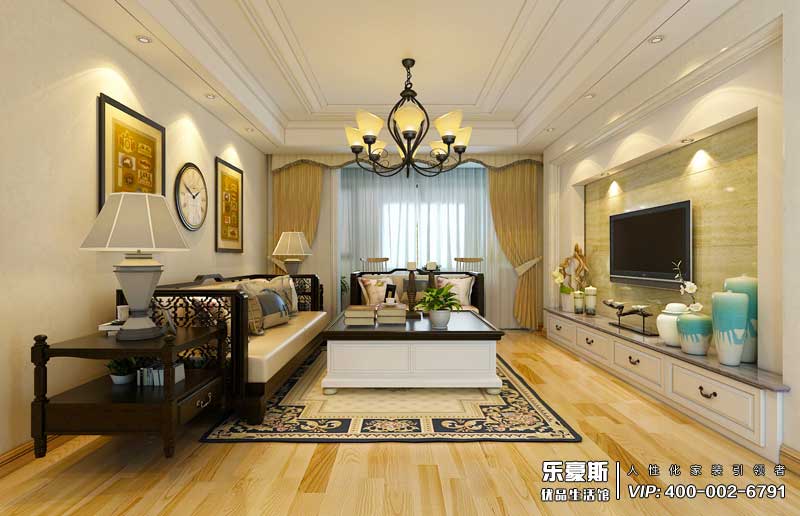 瑞府別墅混搭風(fēng)格裝修效果圖