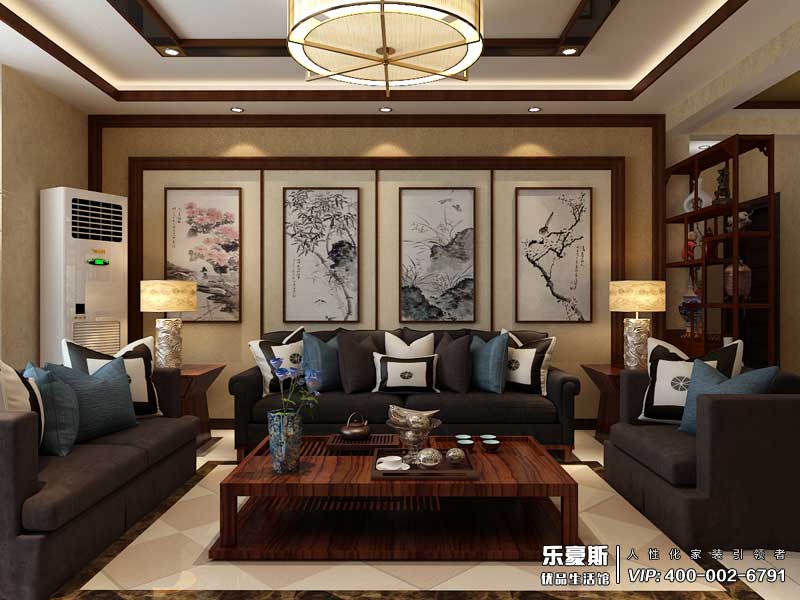 林蔭大院新中式風格裝修