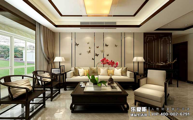 鑫界王府新中式裝修效果圖