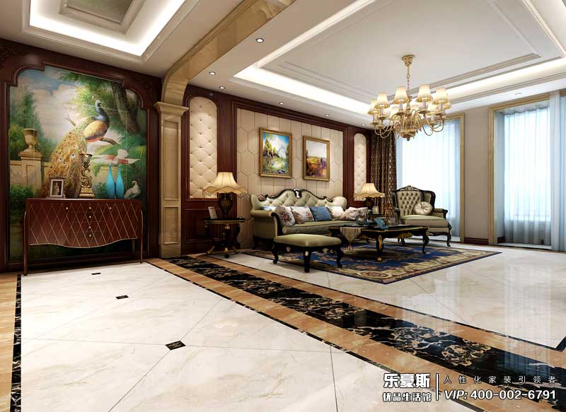 盛世御城裝修效果圖美式