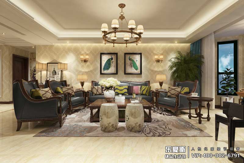 藍(lán)山國(guó)際美式風(fēng)格裝修設(shè)計(jì)