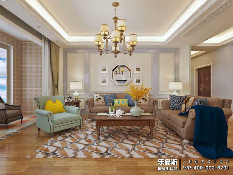 星級未來城美式風(fēng)格裝修效果圖