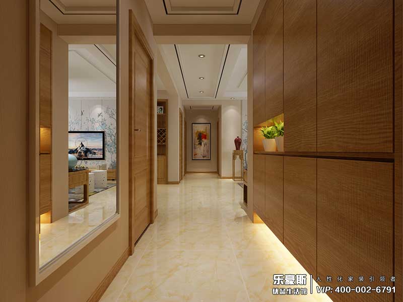 盛景八方簡中風(fēng)格裝修效果圖