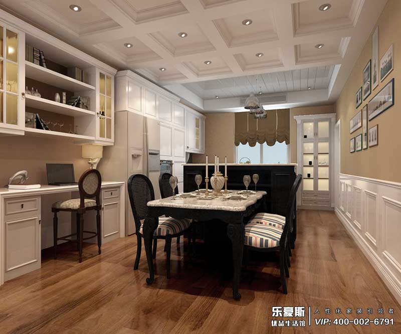 東勝紫御府美式風(fēng)格裝修效果圖