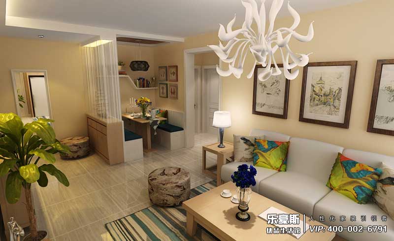 同祥城現(xiàn)代簡約風(fēng)格裝修效果圖