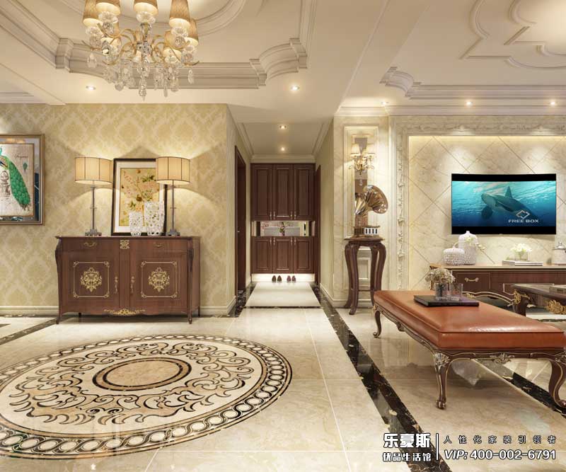 盛紫中央公園歐式風(fēng)格裝修效果圖