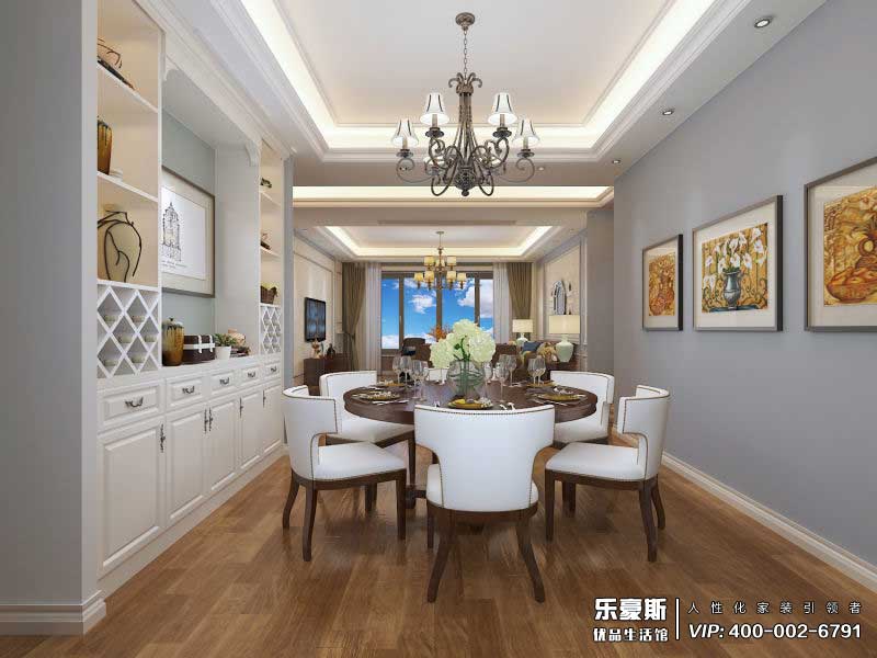 石家莊陽(yáng)光里美式風(fēng)格裝修設(shè)計(jì)