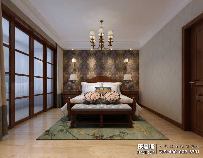 中儲(chǔ)七星公館美式風(fēng)格裝修效果圖