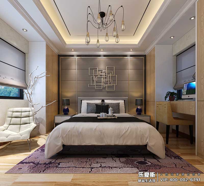 中儲(chǔ)七星公館美式風(fēng)格裝修效果圖