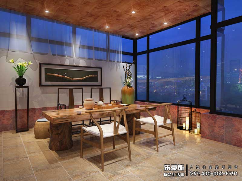 中儲(chǔ)七星公館美式風(fēng)格裝修效果圖