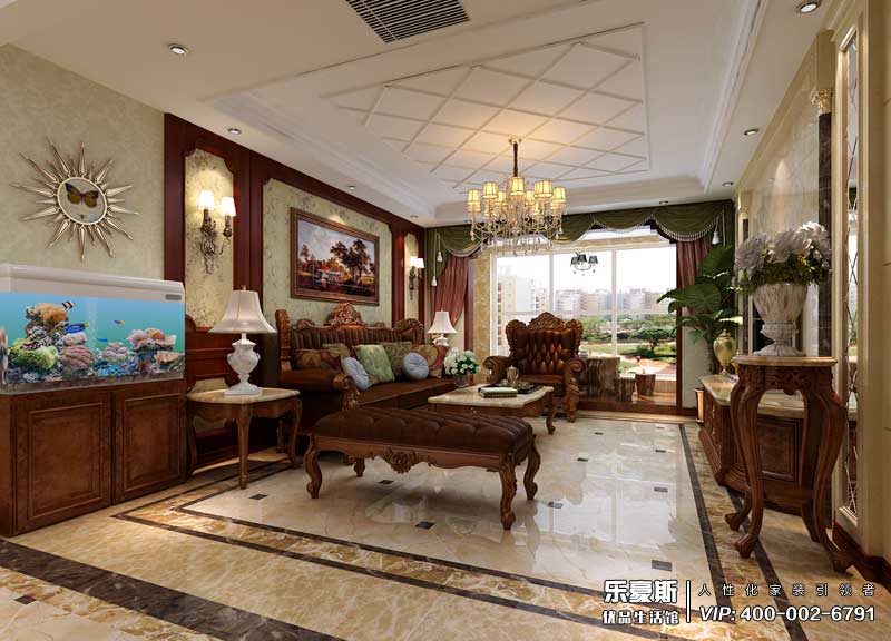 學(xué)府名城混搭風(fēng)格裝修設(shè)計(jì)