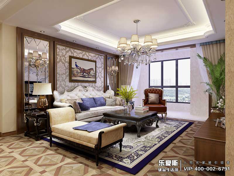 云科中心美式風(fēng)格裝修效果圖